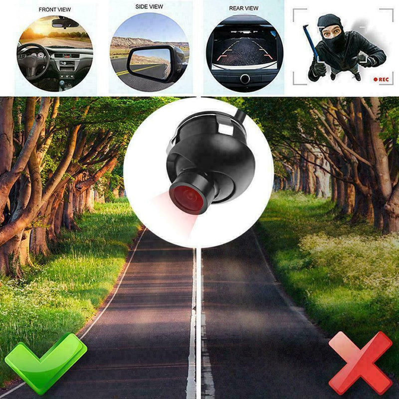 360° Car Rear Front Side View Reversing Camera Waterproof Acce N9A3 Night M5F3