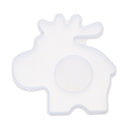 Hippo DIY Art Table Mat Heart Mould Coaster Silicone Mould Candle Holder