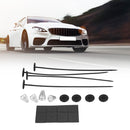 1 Set Car Electric Cooling Radiator Fan Mounting Tie Rod Kit Bracket Univer