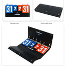 Plastic Score Board for Table Tennis Badminton Basketball Swimming Competition