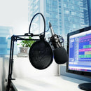 Protective Cover Mic Wind Screen Blowout Prevention Net Microphone Pop Filter