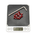 12pcs T25 M5 Bicycle Disc Brake Rotor Torx Bolts Bike Fix Screws (Red) Newly