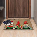 Christmas Floor Mat Tree Letter Non Slip Entrance Carpet (PJ210815-A001) Newly