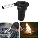 Electric BBQ Fan Air Blower For Outdoor Camping Picnic Grill Portable n D0L0