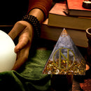 Crystal Pyramid Orgone Pyramids for Spiritual Chakra Balancing Crystals Stones