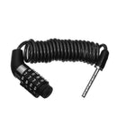 Helmet Code Lock Anti-theft Cable Lockstitch Motorcycle Locks 4 Digit Password