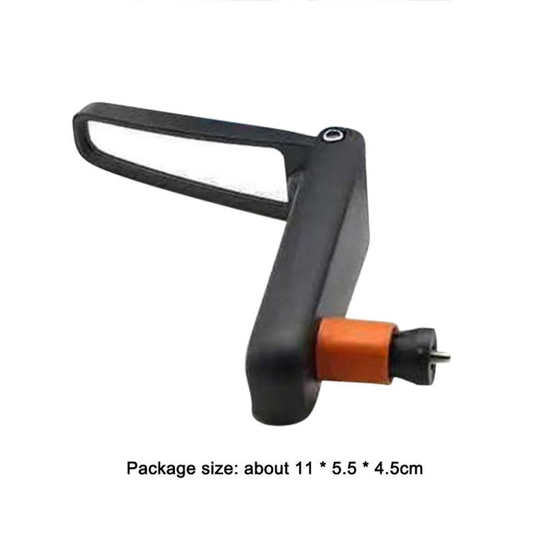 Bike Folding Grip Rearview Mirror Adjustable Fixed Gear Handlebar Reflector