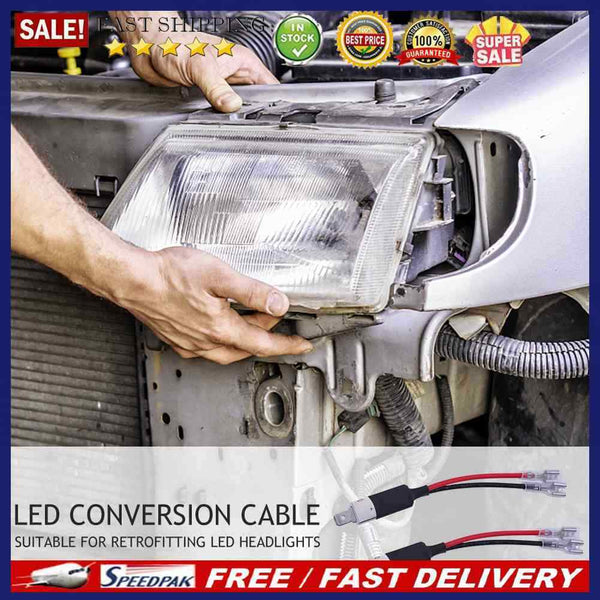 1 Pair Car H1  Converter Line Converter Wiring Connector Cable Adapter