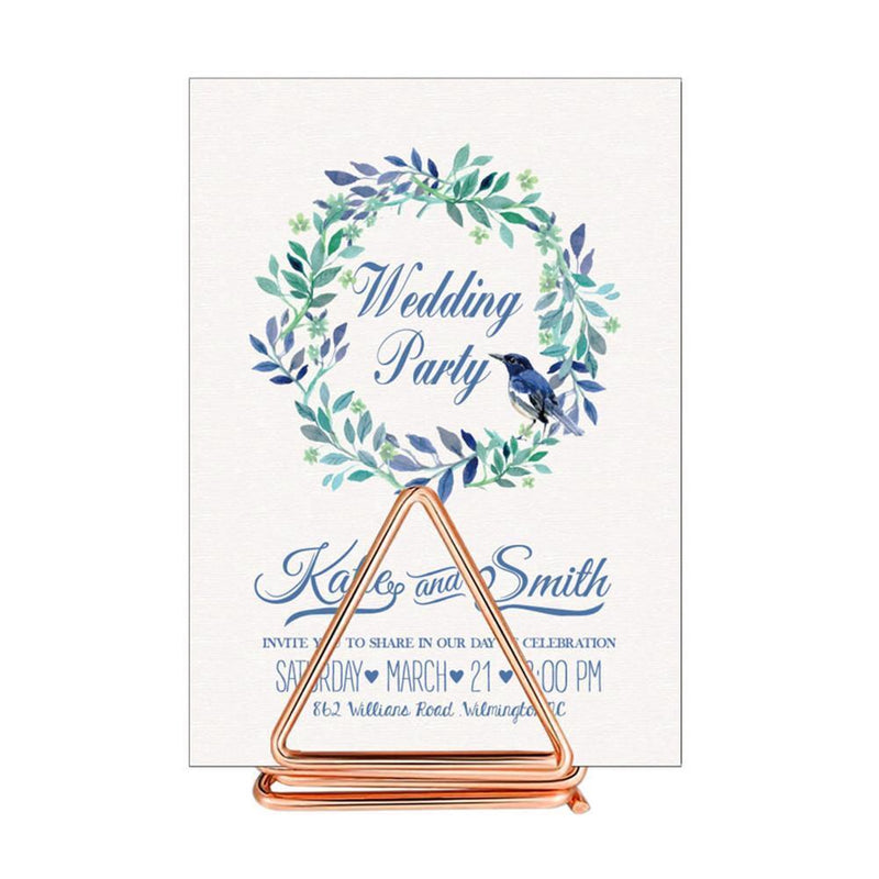 Creative Triangle Shape Paper Clip Special-Shaped for Business Card (01)