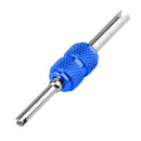 Aluminum Alloy Car A/C Air Conditioning Valve Core Remover Wrench (Blue) Newly