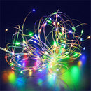Battery Copper Wire Lantern Lamp LED String Light Cake Flower Box Decor