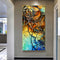 Abstract Line Oil Paint By Numbers Canvas DIY Picture Art Home Decoration Gif