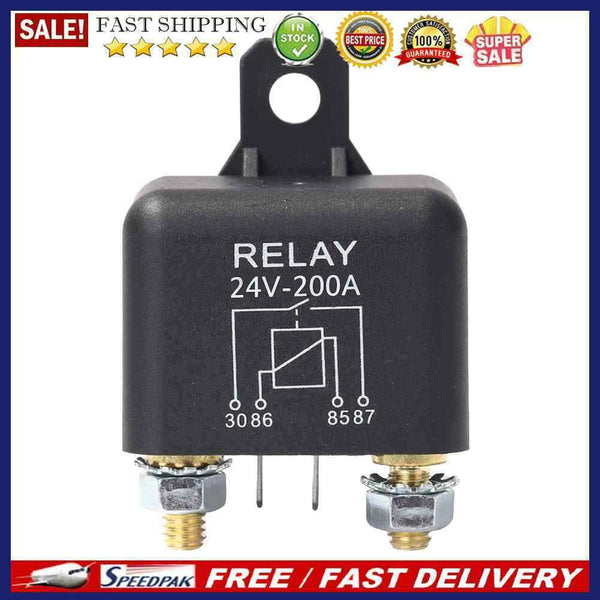 24V 100A/120A/200A Car Start Relay Protective Automobile Power Control Modu