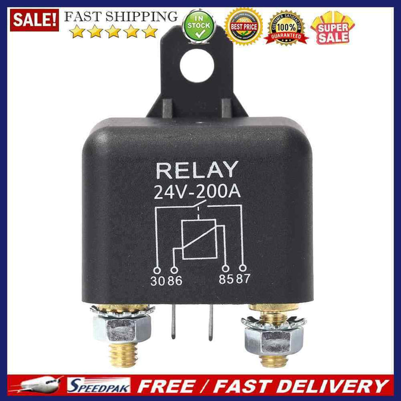 24V 100A/120A/200A Car Start Relay Protective Automobile Power Control Modu