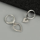 Drop Earrings Asymmetry Love Heart Earrings Irregular Earrings Jewelry