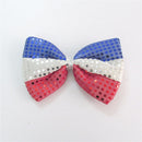 70th Party UNION JACK BOW TIE PLATINUM JUBILEE SEQUIN GREAT BRITAIN FLAG