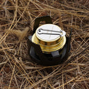 Mini Alcohol Stove Outdoor Camping Tourist Picnic Cooking Stove (Black) Newly