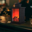 Flame Effect LED Lights Battery Simulated Fireplace Halloween Xmas Outdoor Decor