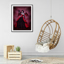 Full Drill Round Diamond Painting Character Series Mosaic Kit Drawing Picture