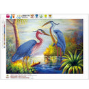 Crane 5D DIY Diamond Painting Embroidery Kits Needlework Set Mosaic Art