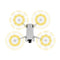 #A 4 Pairs Propellers Low-Noise Blades Props for DJI Mini 3 Pro Drone Accessor