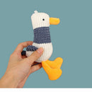 Net Decoration Cartoon Cheering Duck Plush Keyring Keychain Pendent Psyduck