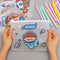 Stationery Organizer Pencil Case Ring Zipper File Bag Stationery Storage Bag