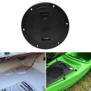 Round Deck Inspection Access Hatch Cover Screw Out Deck Plate for Marine Ya