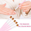 Nail Art Handle Brushes Professional Multifunctional Manicure Gel Brush Pen