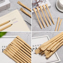 Shape Office Signature Pen Ballpoint Kraft Paper Pen Writing Supplies