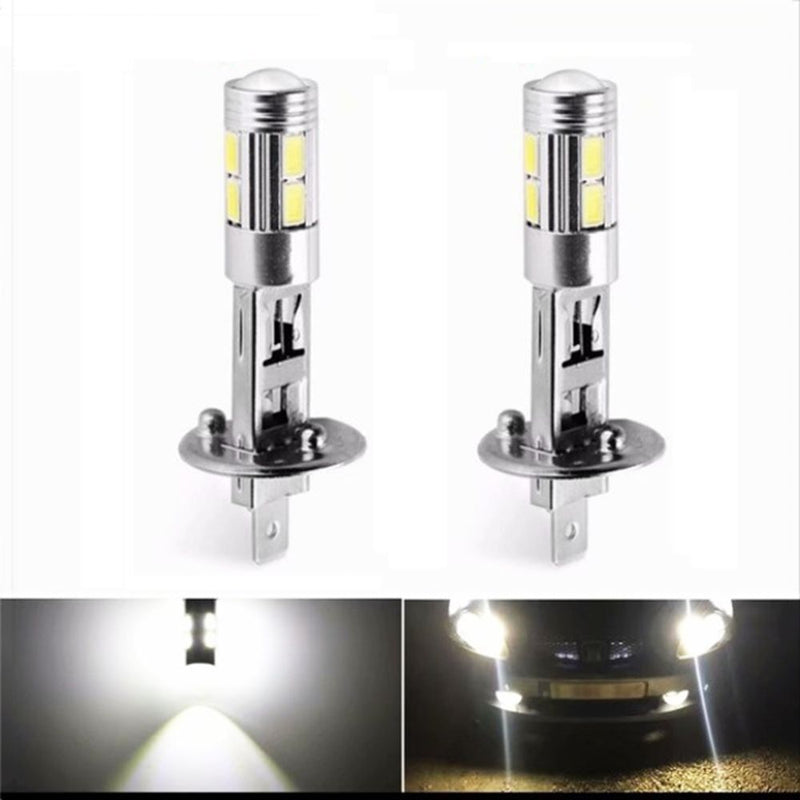 White COB Interior LED DRL  Car Fog Light Turn Signals Headlight Driving Bulb