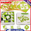 Children Wooden Geometry Montessori Educational Jigsaw Puzzle Thinking Logic Jigsaw