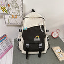 Fashion School Book Pack Adjustable Strap Laptop Backpack for Middld High School