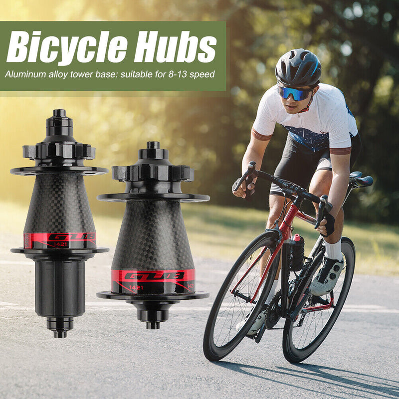 Bicycle Hubs GUB 1421 MTB Bike Quick Release Disc Brake Rear 4 Bearing Front Hub