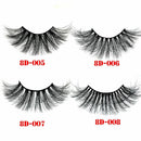 Cruelty-free Dramatic Long 25mm Lash 8D Mink False Eyelashes Lash Extension
