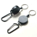 m Freien teleskopischer Schnur Keychain einziehbarer EDC taktischer O T1H G0Q8