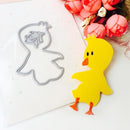Cute Duck DIY Cutting Die for Scrapbook Embossing Metal Stencil Hand