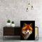 Fox Frameless Picture Oil Paint By Numbers Hand Painted Picture Room Decora