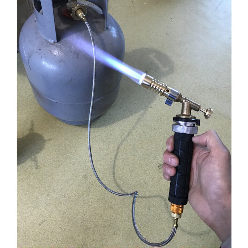 Im Freien Camping Gasherd Handadapter Flame Gun Verlängerungsstange