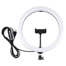Curved Surface 8 Colors RGBW Selfie Video Light LED Ring Light USB 10 Modes
