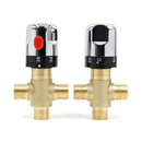Brass Thermostatic Mixing Valve Water Temperature Control Valve for Hot Was