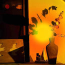 Rainbow Sunset Night Light Projector Atmosphere Rechargeable Lamp Colorful Lamps