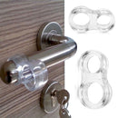 Transparent Handle Buffer Shockproof Pad Door Stop Walls Furniture Protective