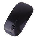 Optical Wireless Mouse 2.4G Receiver Ultra-thin for Computer PC black Newly