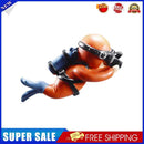Aquarium Fish Tank Landscape Diver Underwater Aquatic Ornaments (Orange)