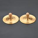 2pcs Copper Cymbals Gong Professional Musical Saucers Tibetan Dancing Music Toys