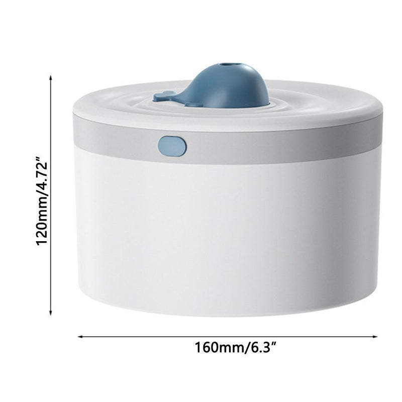 Aromatherapy Blue Whale Air Purifier Mist Maker Air Humidifier Aroma Diffuser