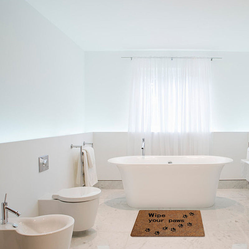 Cute Animal Letter Entrance Rugs Non-Slip Front Doormats Indoor Outdoor (2)