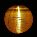 Waterproof LED Solar Cloth Chinese Lantern Festival Hanging Lamp (Orange) Newly