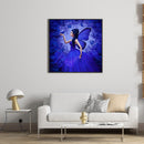 5D DIY Blue Butterfly Fairy Diamond Painting Kits Full Round Drill Wall Decor